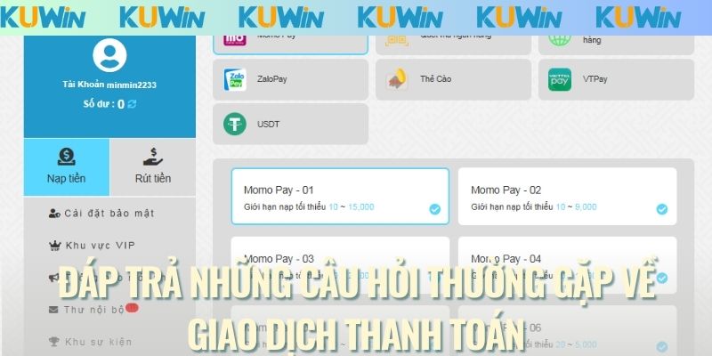 Đáp trả những câu hỏi thường gặp về giao dịch thanh toán
