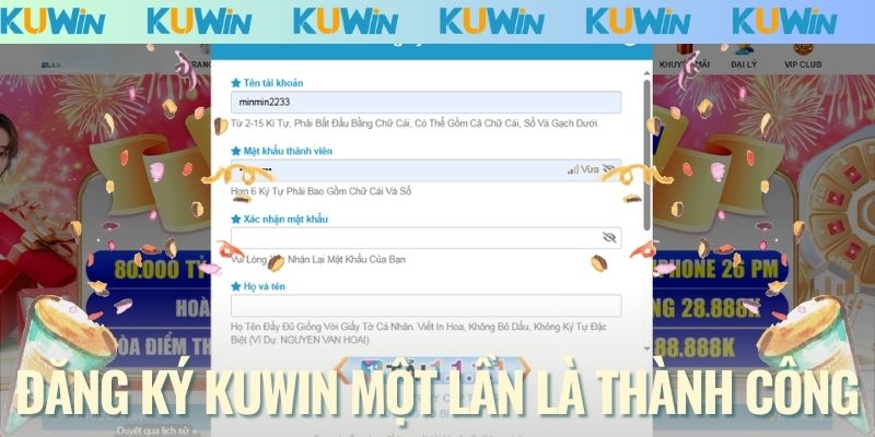 Hướng dẫn quy trình đăng ký KUWIN